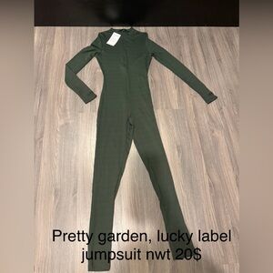 Women's Green Jumpsuit